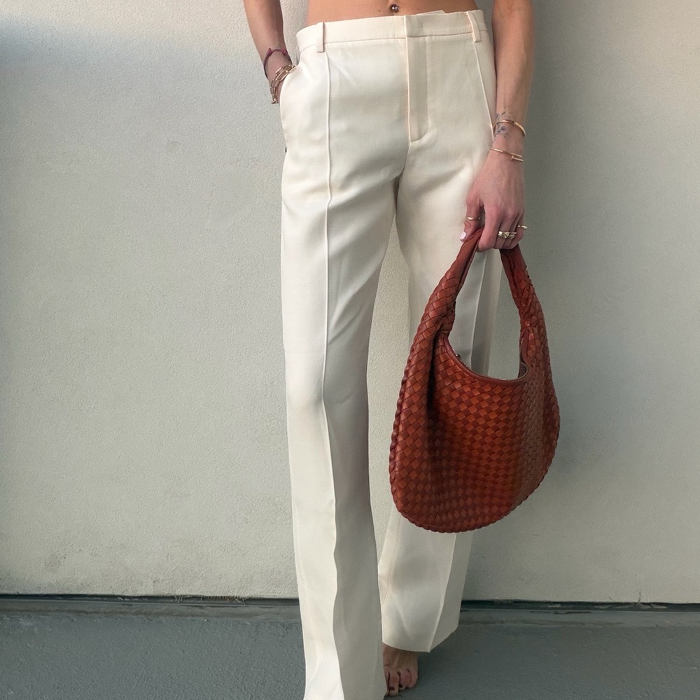 Valentino Cream Trousers Sz 40